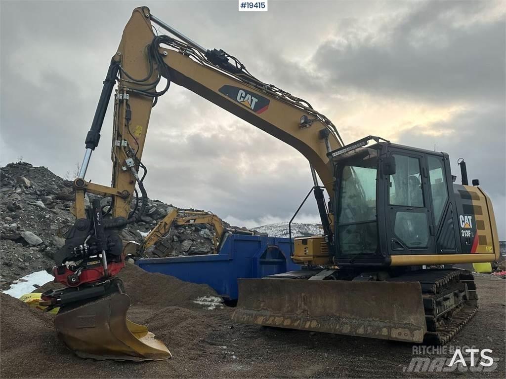 CAT 313FL Гусеничні екскаватори