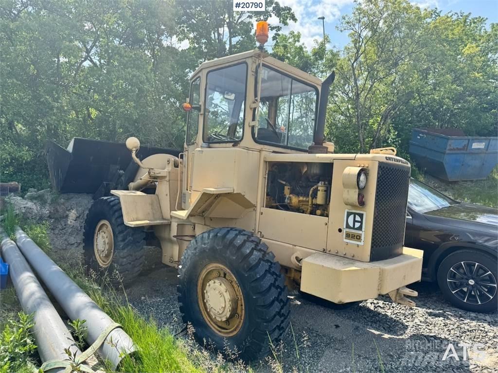 CAT 920 Фронтальні навантажувачі