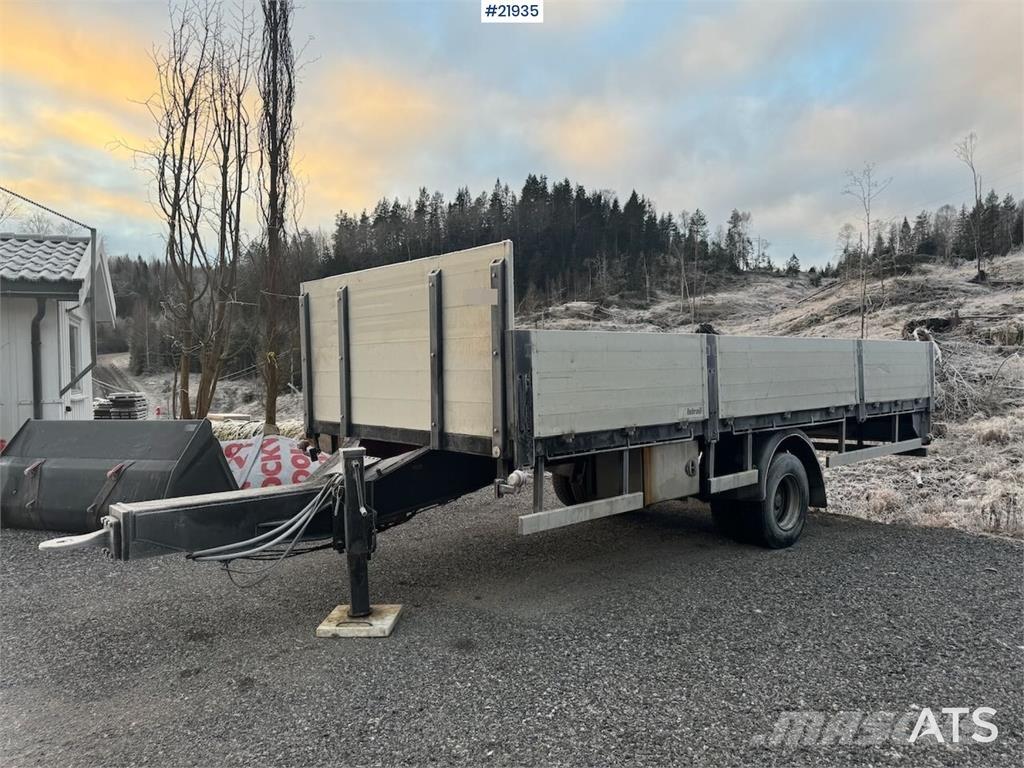 Maur 1-Axle Trailer Причепи-платформи/бокове розвантаження