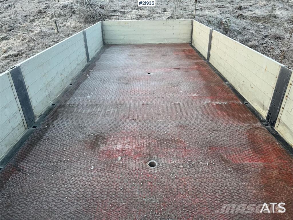 Maur 1-Axle Trailer Причепи-платформи/бокове розвантаження