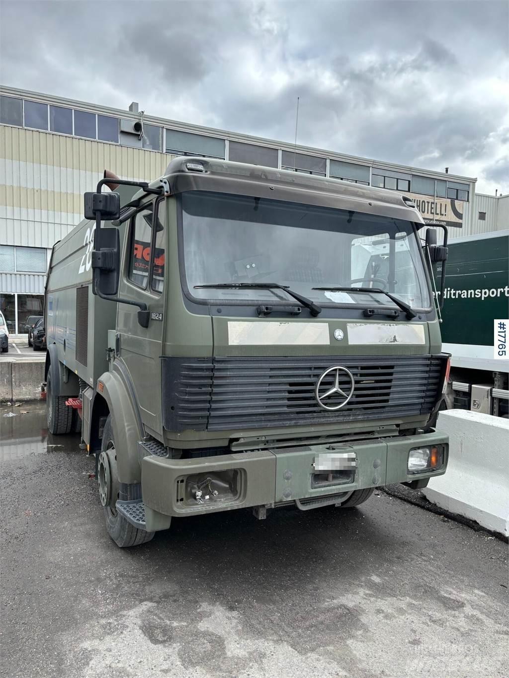 Mercedes-Benz 1824 Прибиральні машини