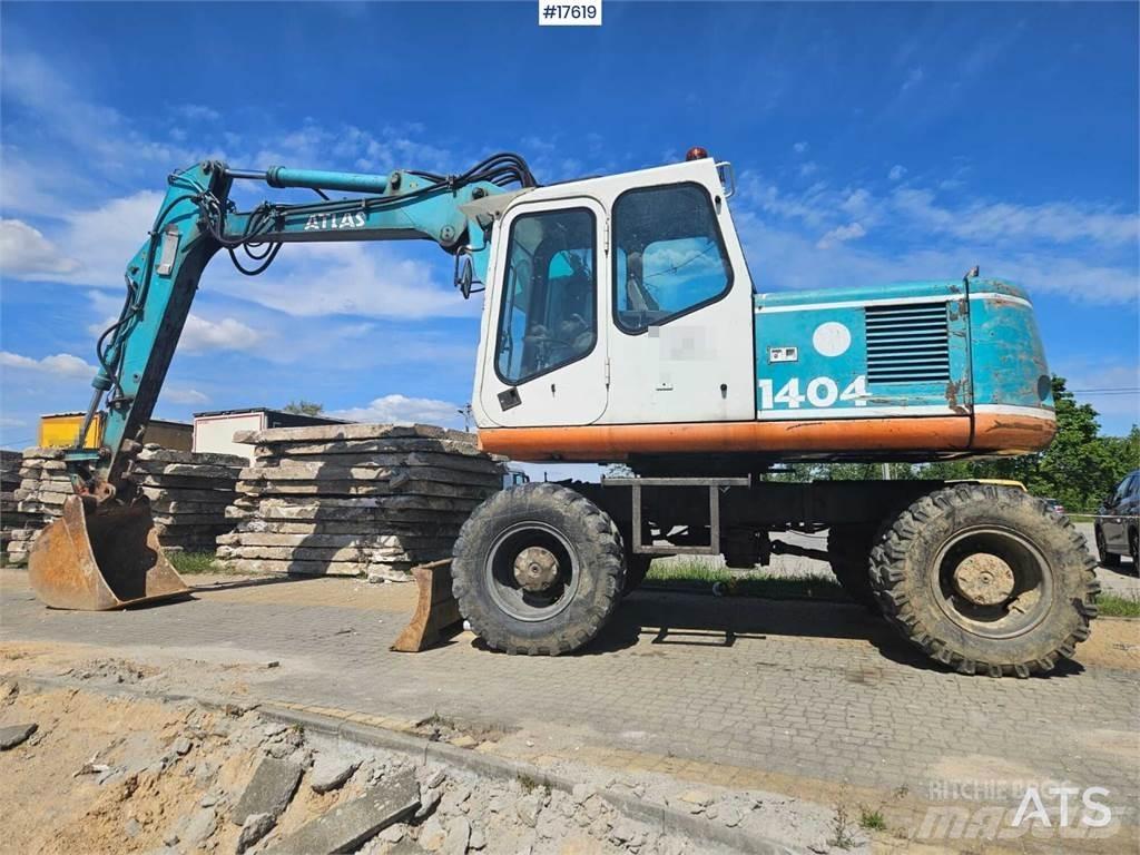 Atlas 1404 Колісні екскаватори