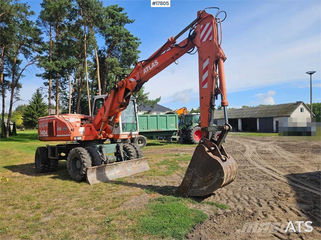 Atlas 1404 Колісні екскаватори