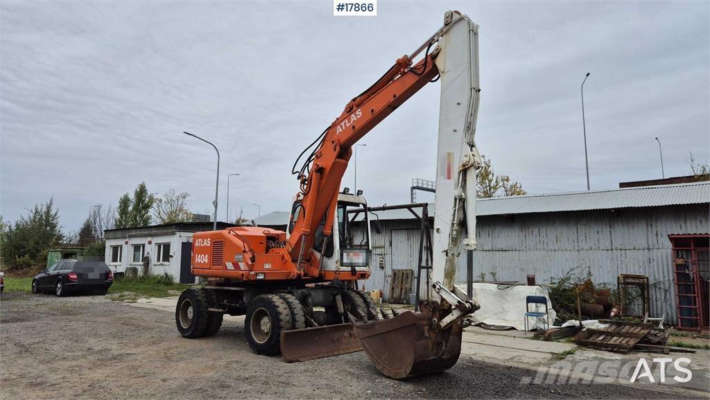 Atlas 1404 Колісні екскаватори