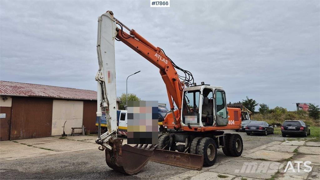 Atlas 1404 Колісні екскаватори