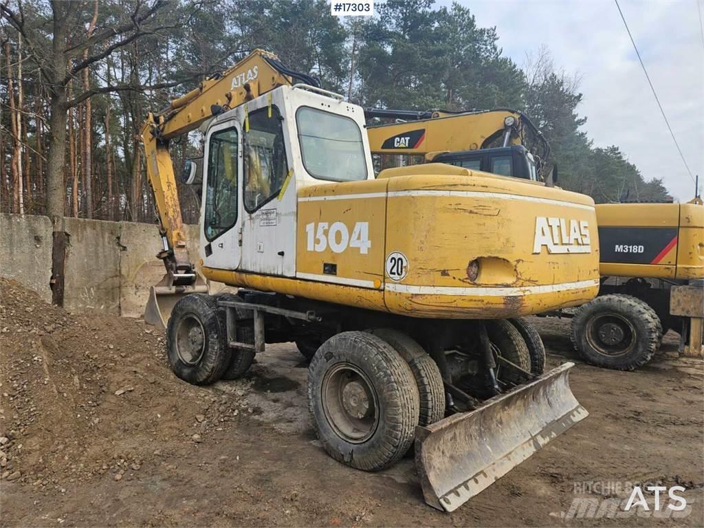 Atlas 1504 Колісні екскаватори