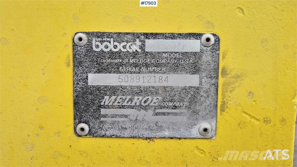Bobcat 231 Міні-екскаватори < 7т