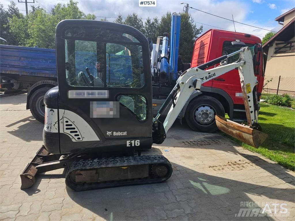 Bobcat E16 Міні-екскаватори < 7т