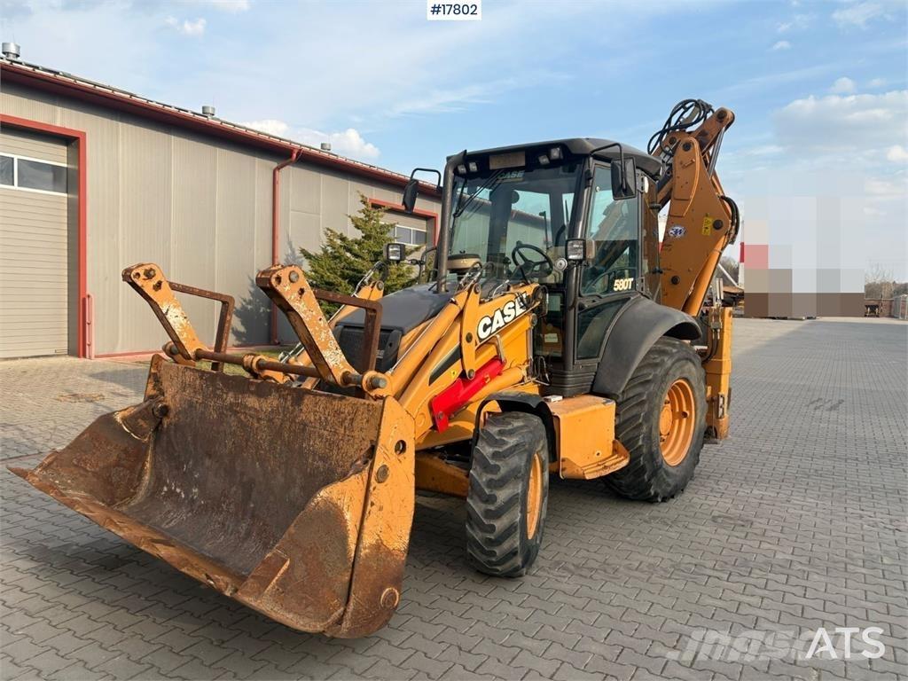 CASE 580T Екскаватори-навантажувачі