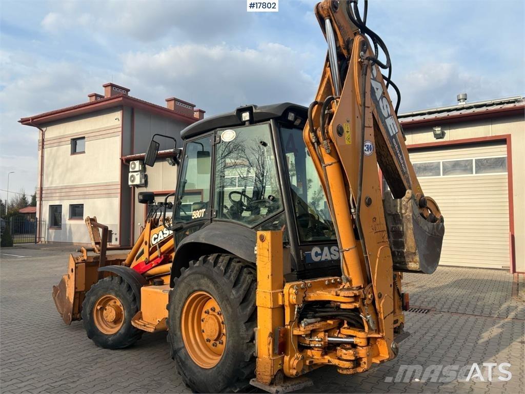 CASE 580T Екскаватори-навантажувачі