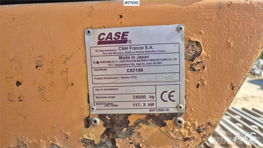CASE CX210B Гусеничні екскаватори