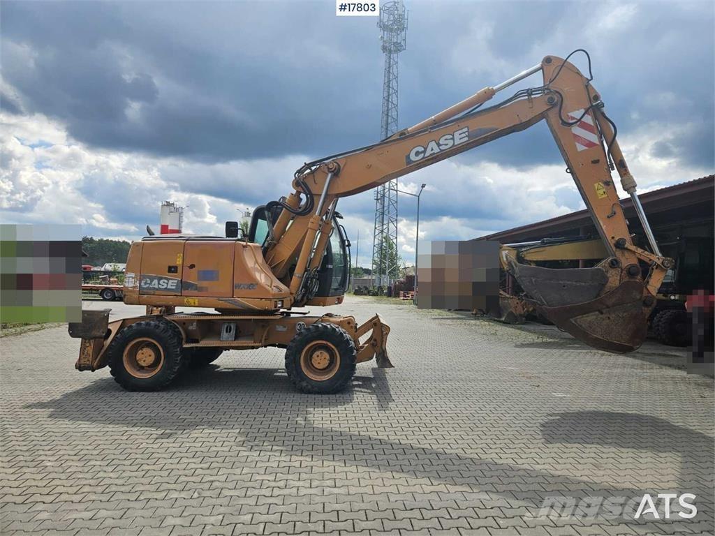 CASE WX 165 Колісні екскаватори