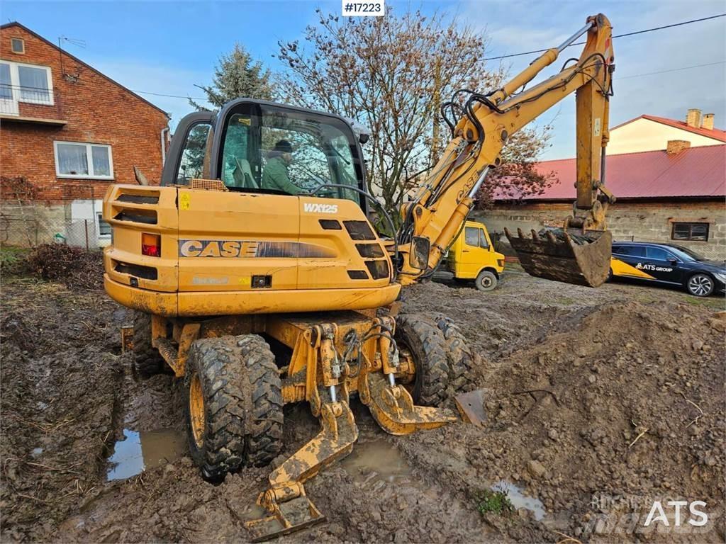 CASE WX125 Колісні екскаватори