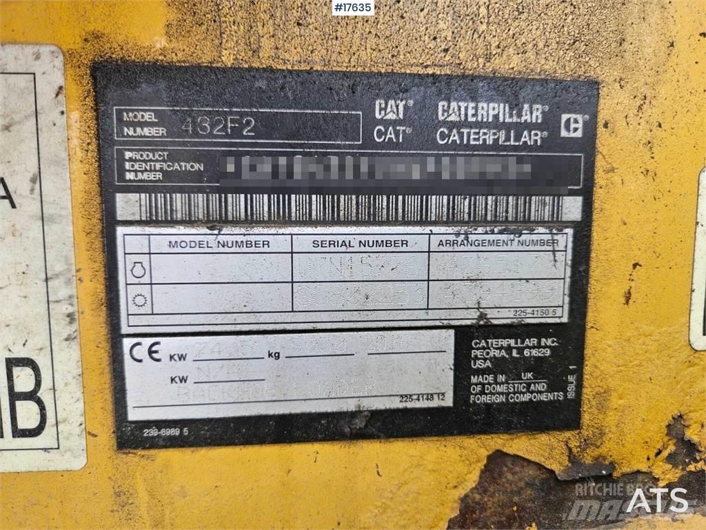 CAT 432F Екскаватори-навантажувачі