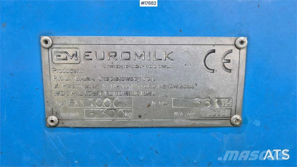 Euro MILK FXX 1000 Кормові вагони