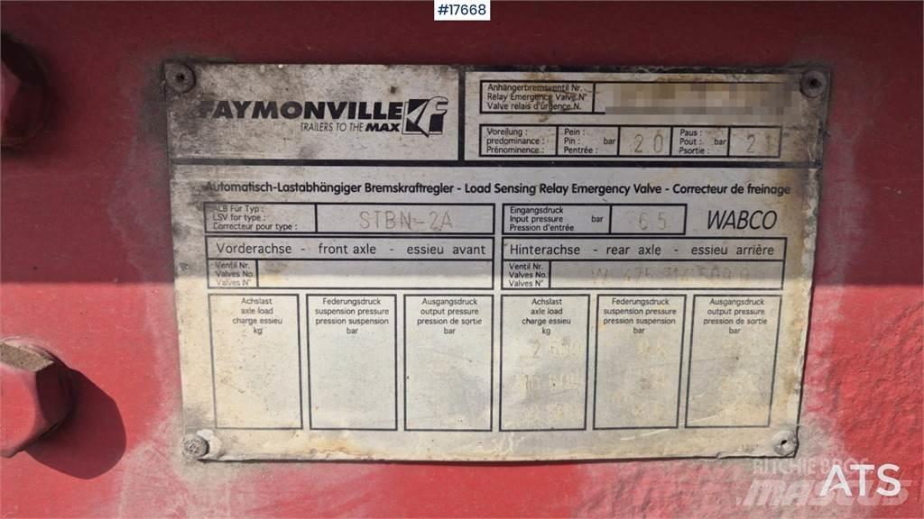 Faymonville STBN-2A Низькорамні напівпричепи