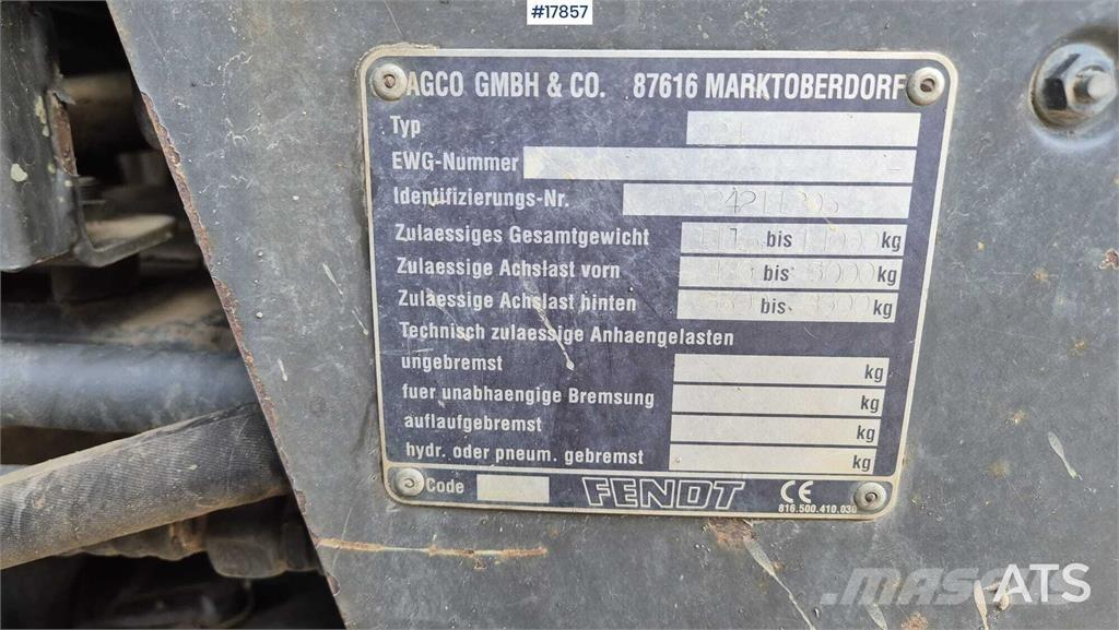 Fendt Vario 924 Трактори