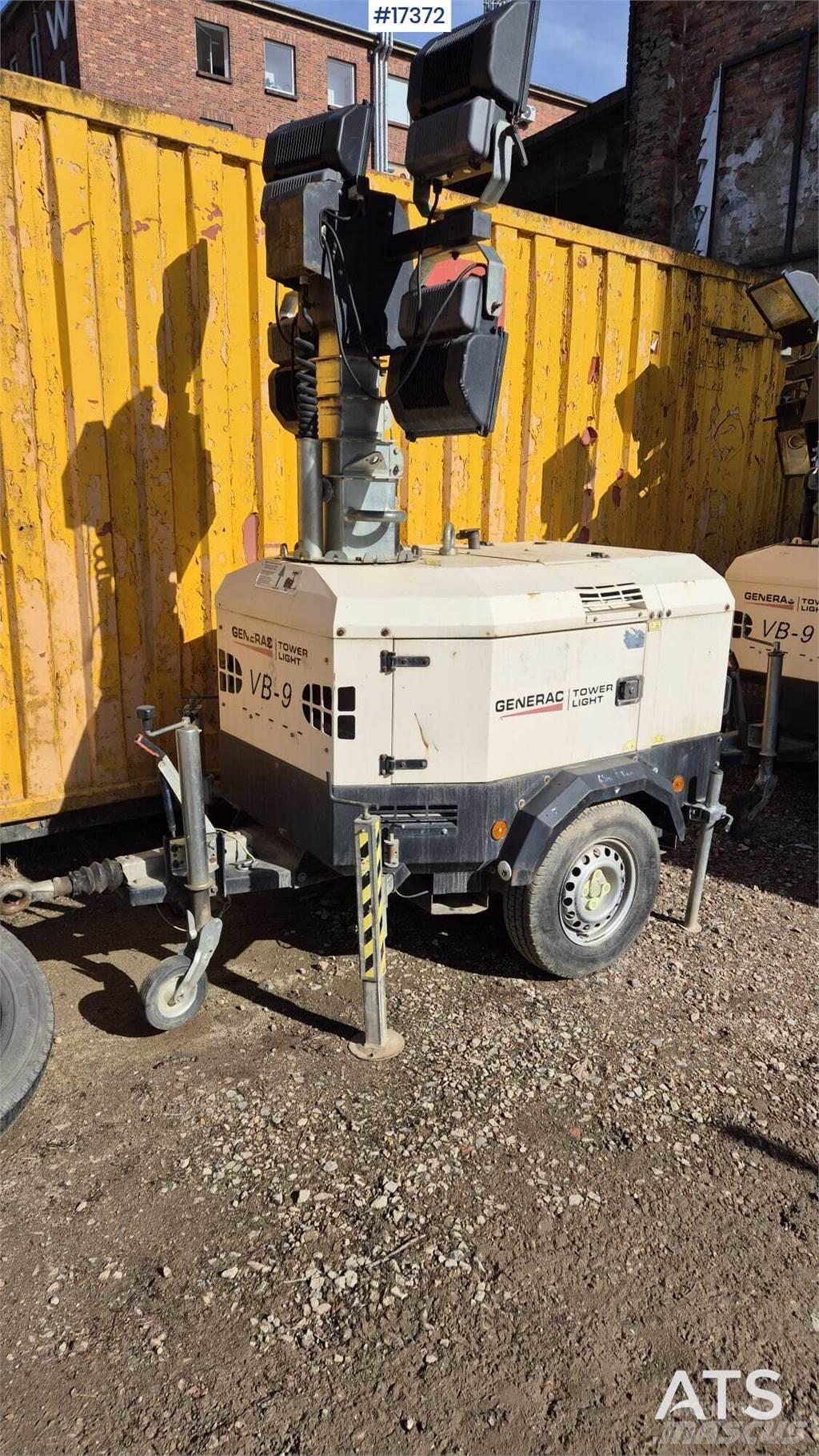 Generac VB9 Освітлювальні вежі