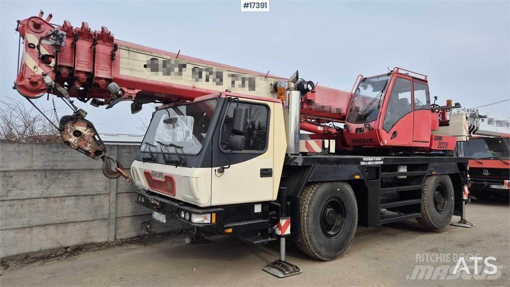 Grove GMK2035 автокрани