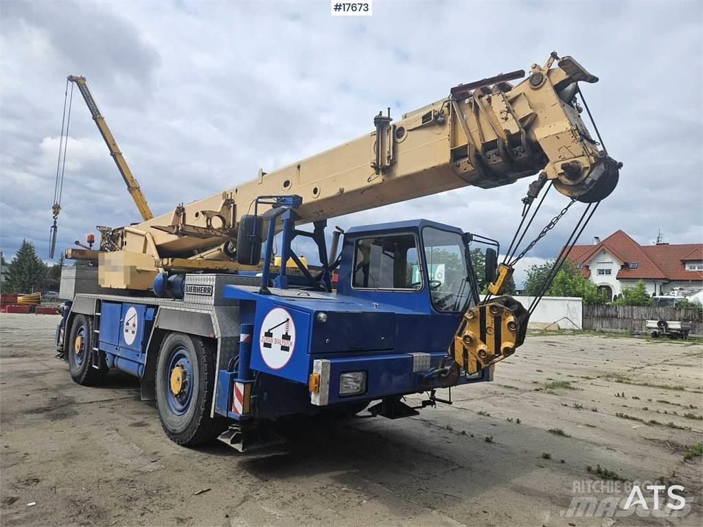 Liebherr LTM 1025 автокрани
