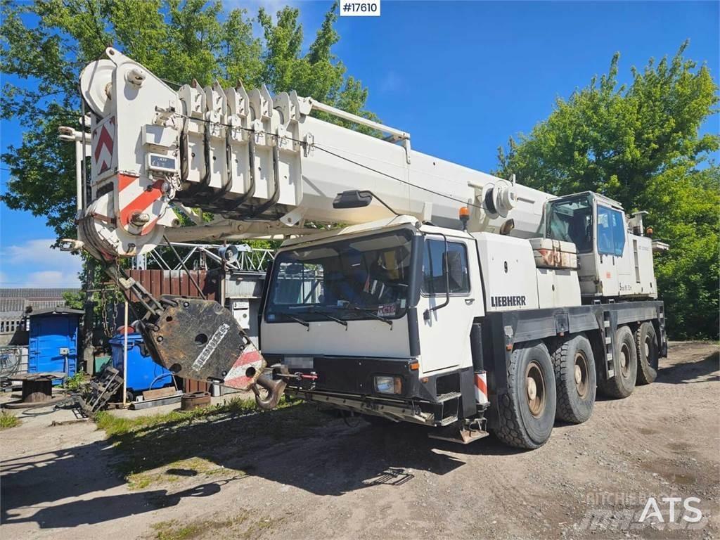 Liebherr LTM 1080/2 автокрани
