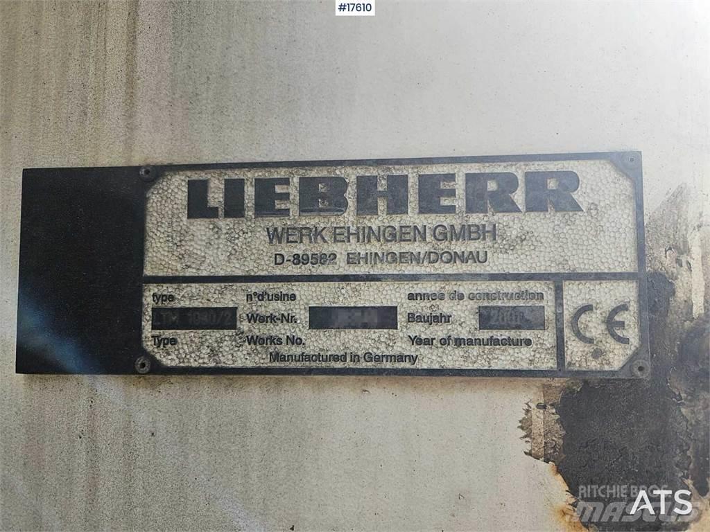 Liebherr LTM 1080/2 автокрани