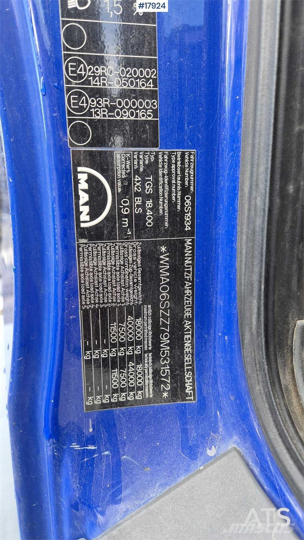 MAN TGS 18.400 Тягачі