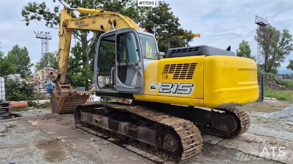 New Holland E215 Гусеничні екскаватори