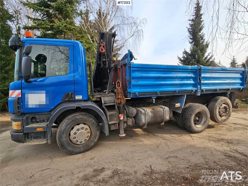 Scania 94G z HDS Автокрани