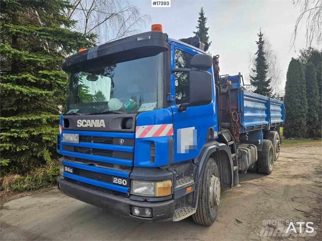 Scania 94G z HDS Автокрани