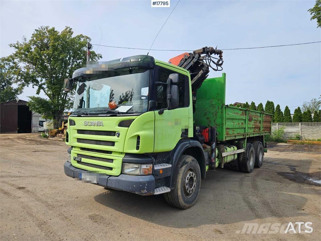 Scania P 340 Автокрани