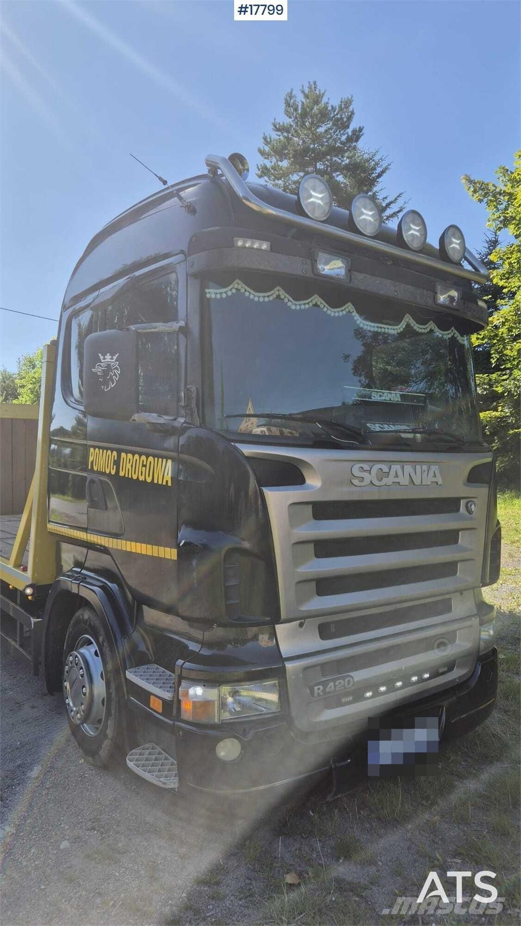 Scania R420 Бортові вантажівки