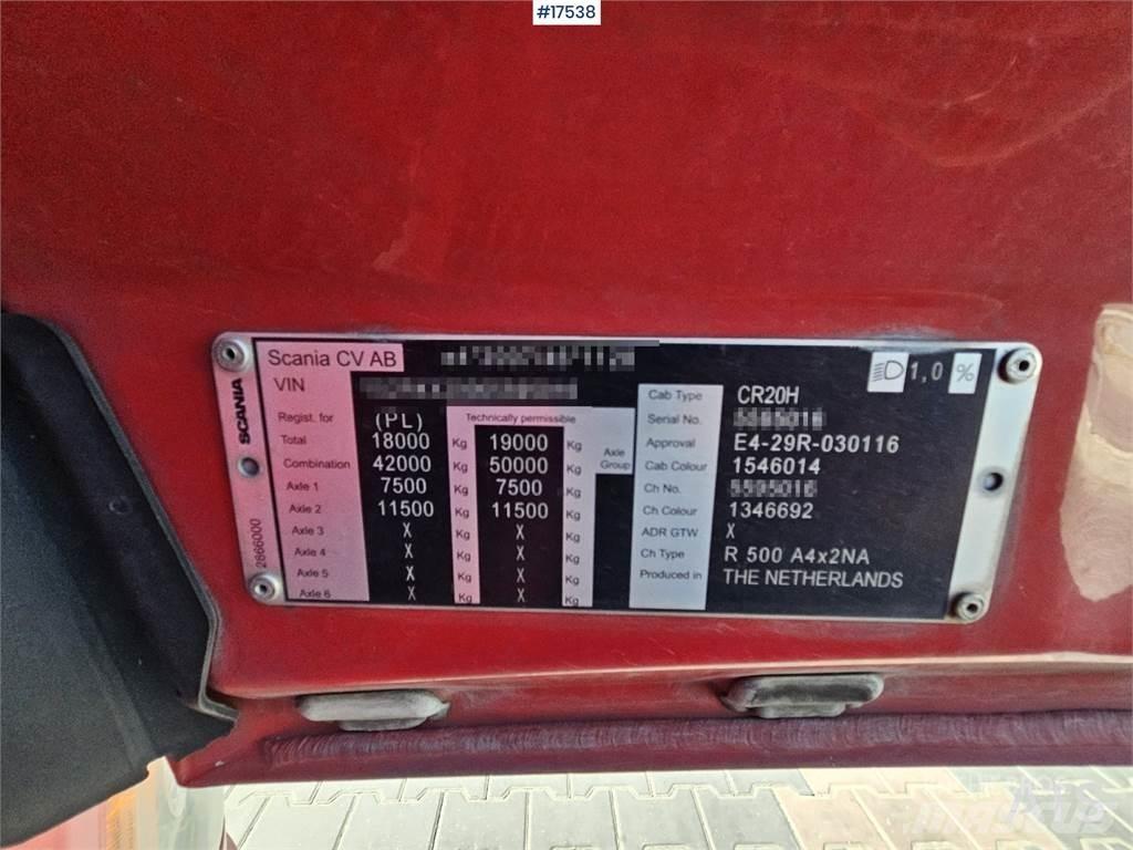 Scania R500 Тягачі