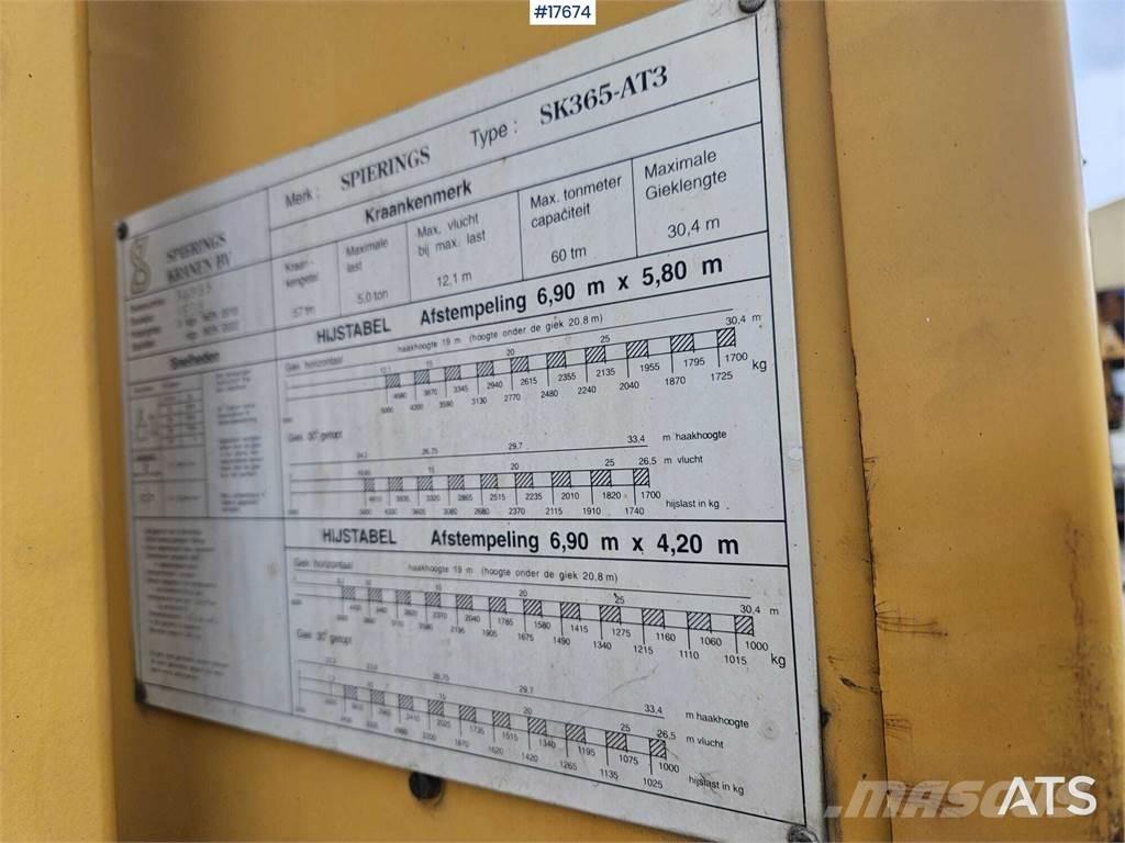 Spierings SK365-AT автокрани