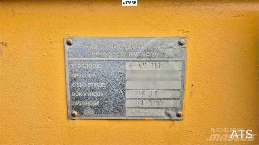 Stavostroj VV 111 Грунтові котки