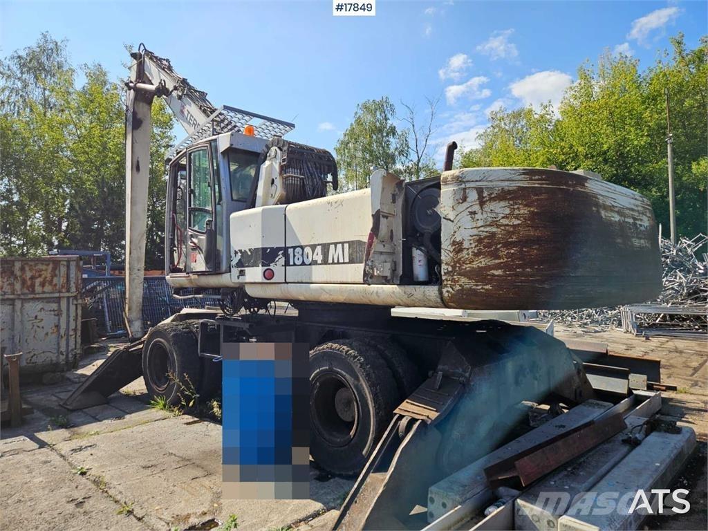 Terex 1804 Перевантажувачі металобрухту/промислові навантажувачі