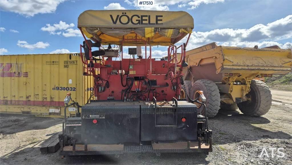 Vögele SUPER 1600 Асфальтовкладачі