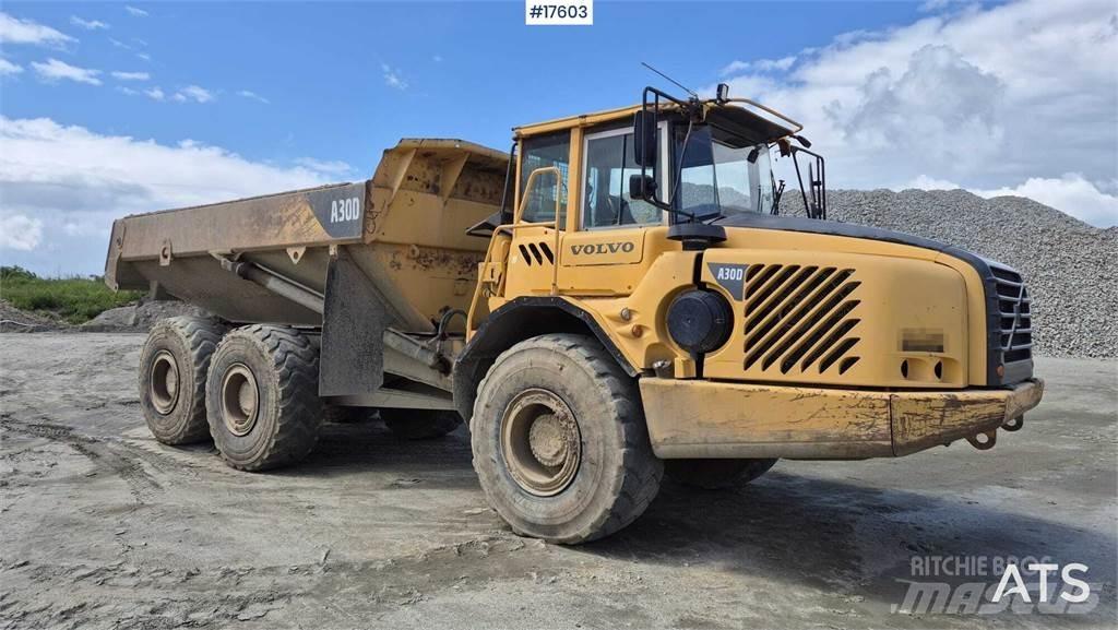 Volvo A30D Зчленовані самоскиди
