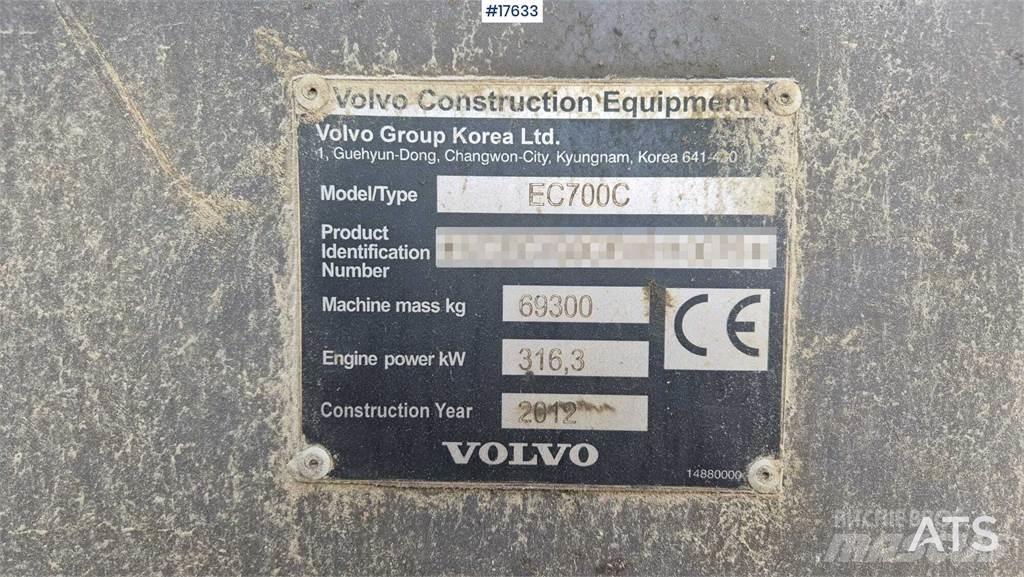 Volvo EC 700C Гусеничні екскаватори