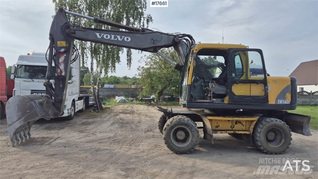 Volvo EW 160B Колісні екскаватори