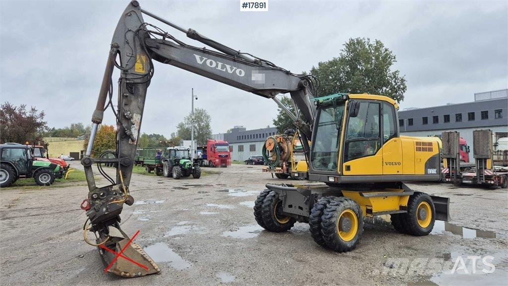 Volvo EW 160C Колісні екскаватори