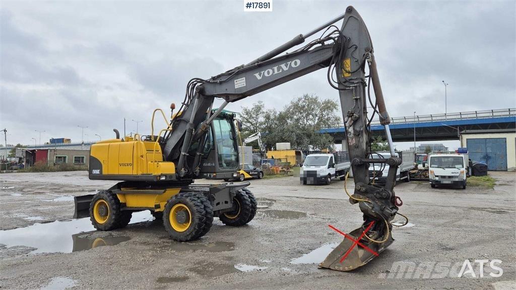 Volvo EW 160C Колісні екскаватори