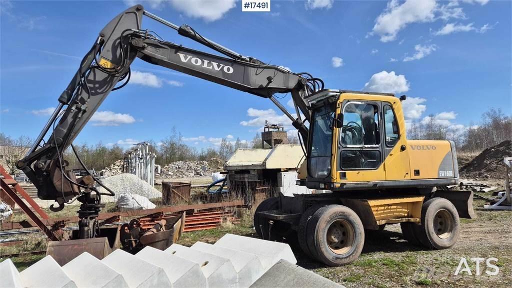Volvo EW160B Колісні екскаватори