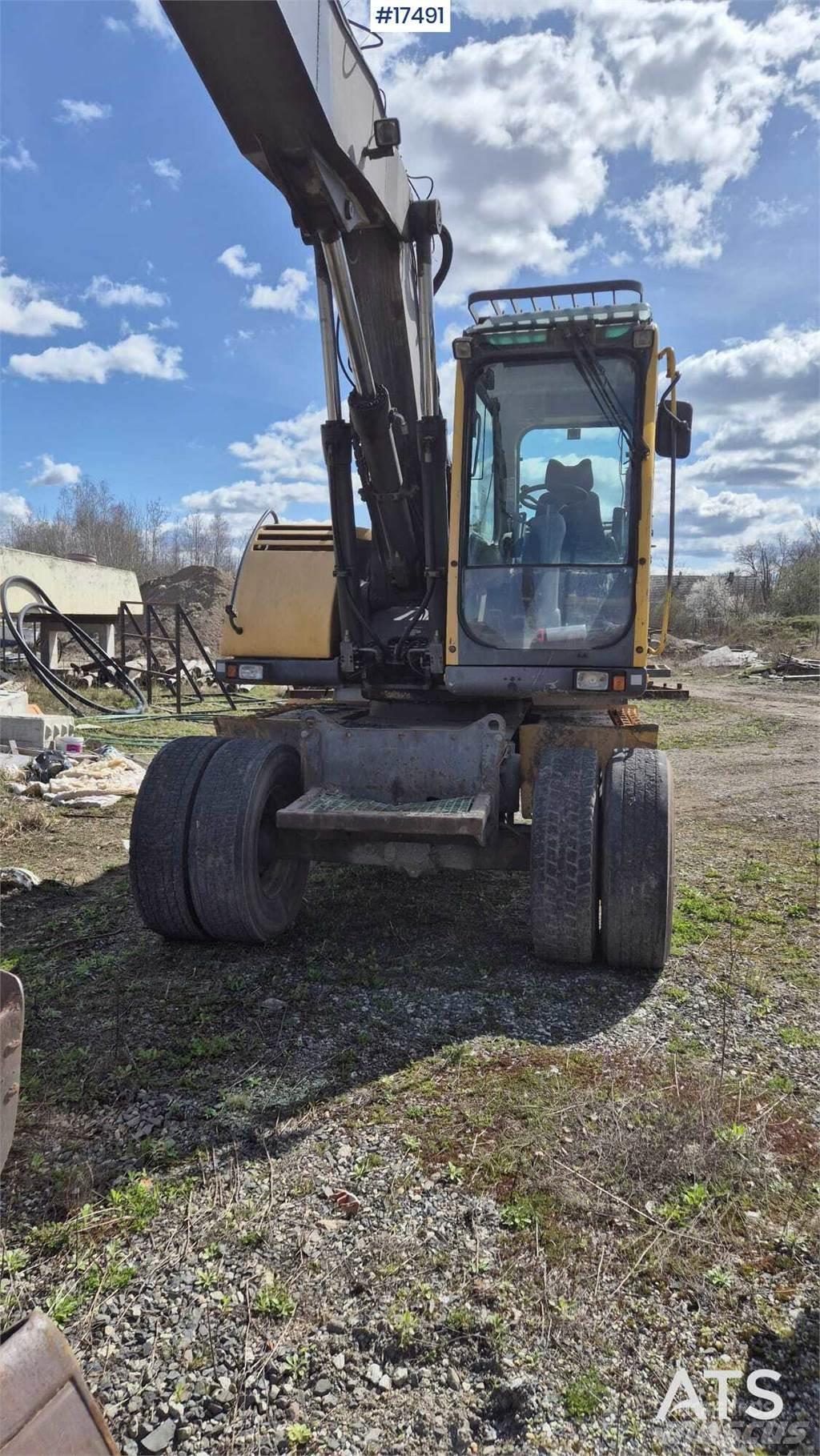 Volvo EW160B Колісні екскаватори