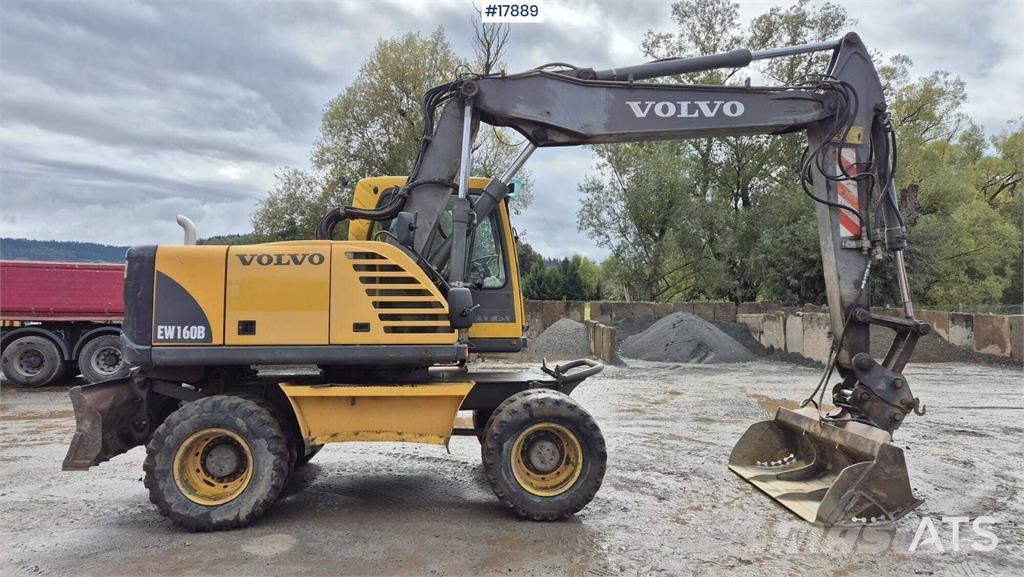 Volvo EW160B Колісні екскаватори