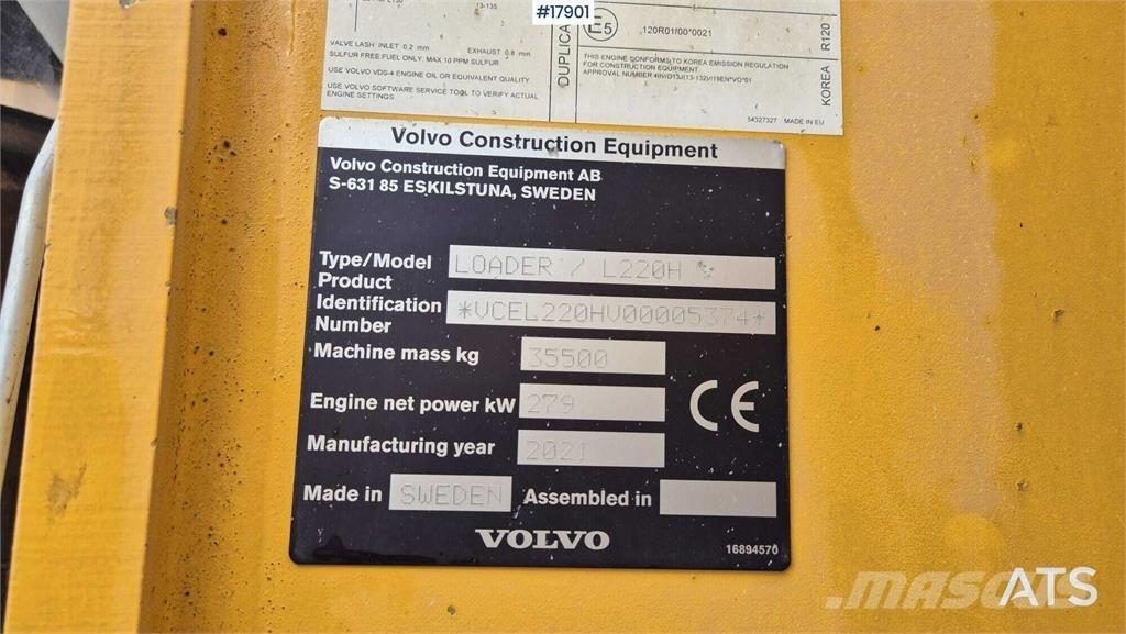 Volvo L220H Фронтальні навантажувачі