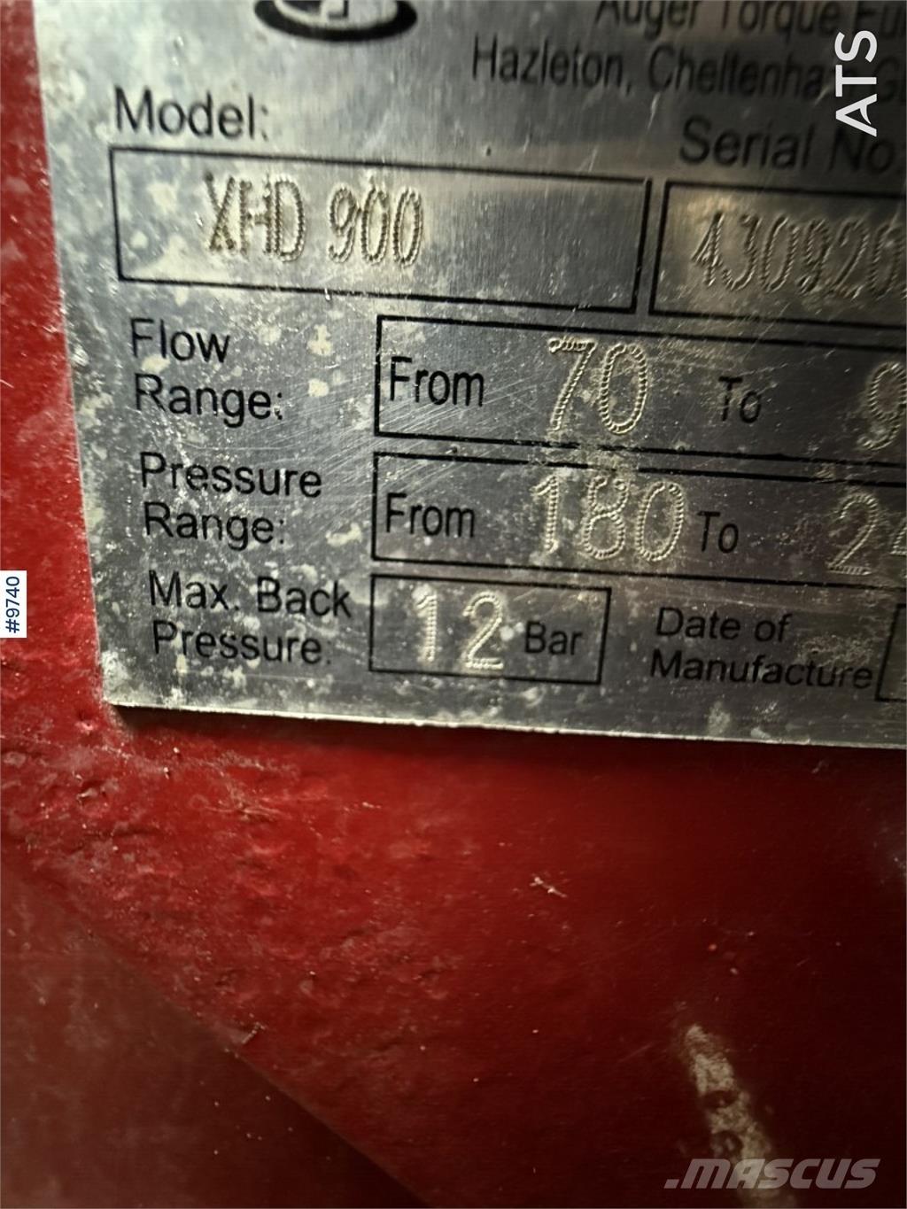 Auger Torque XHD 900 Траншейні екскаватори