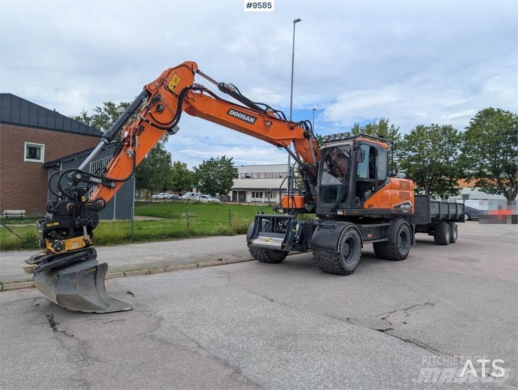 Doosan DX160W-7 Колісні екскаватори