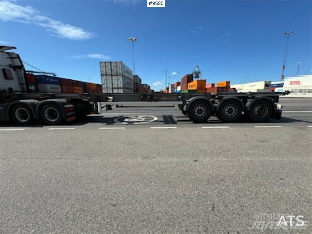 Fruehauf annet Напівпричепи для перевезення контейнерів