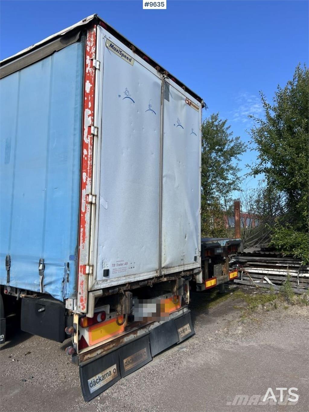 Fruehauf SS136/P3S Тентовані напівпричепи